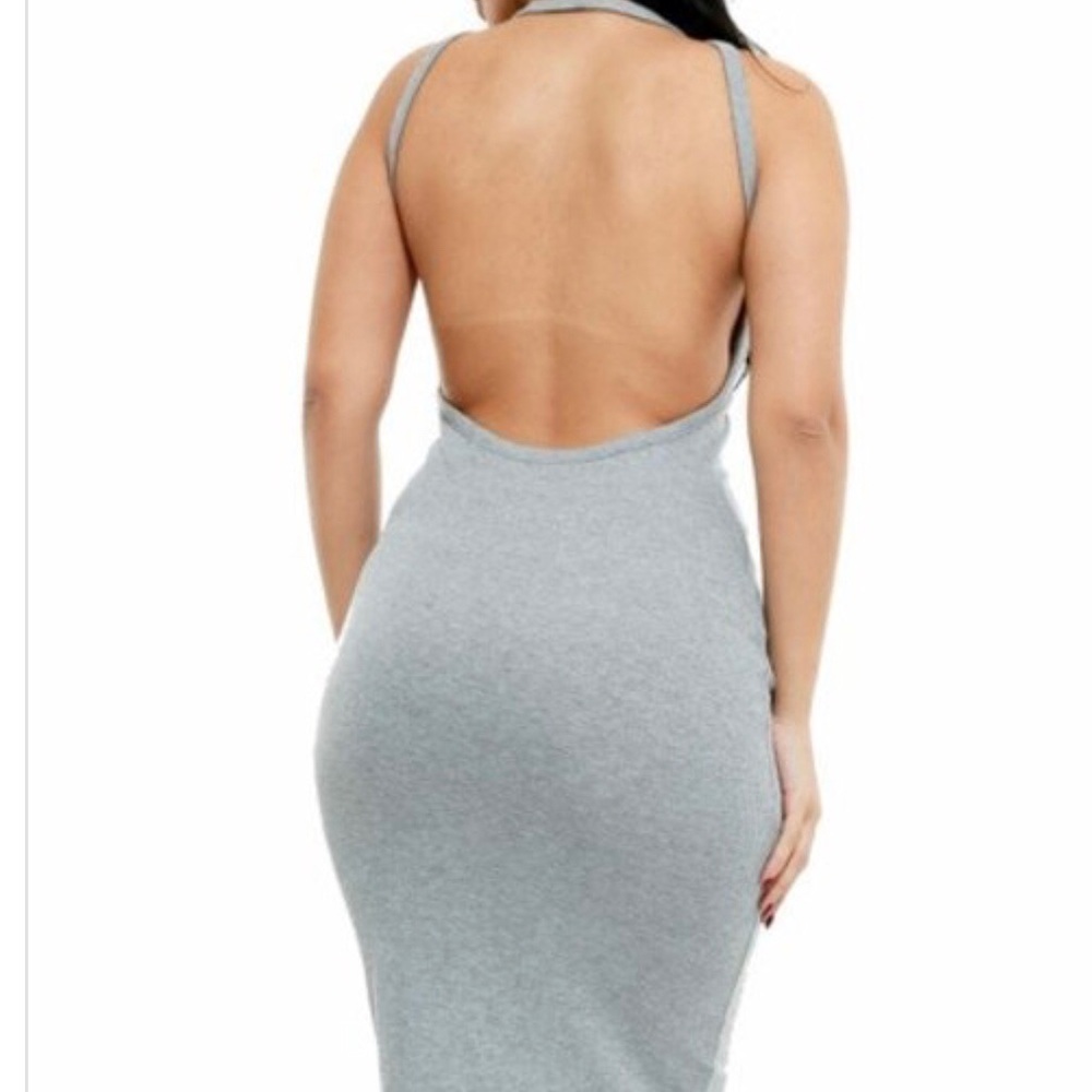 Plus size backless dress - Picture 2 of 2